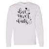 16x20 PRINT AREA Heavy Cotton™ Long Sleeve T-Shirt Thumbnail