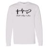 16x20 PRINT AREA Heavy Cotton™ Long Sleeve T-Shirt Thumbnail