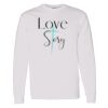 16x20 PRINT AREA Heavy Cotton™ Long Sleeve T-Shirt Thumbnail