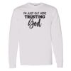 16x20 PRINT AREA Heavy Cotton™ Long Sleeve T-Shirt Thumbnail