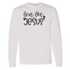 16x20 PRINT AREA Heavy Cotton™ Long Sleeve T-Shirt Thumbnail