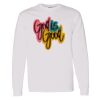 16x20 PRINT AREA Heavy Cotton™ Long Sleeve T-Shirt Thumbnail