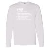 16x20 PRINT AREA Heavy Cotton™ Long Sleeve T-Shirt Thumbnail