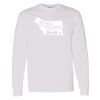 16x20 PRINT AREA Heavy Cotton™ Long Sleeve T-Shirt Thumbnail