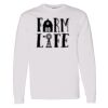 16x20 PRINT AREA Heavy Cotton™ Long Sleeve T-Shirt Thumbnail