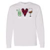 16x20 PRINT AREA Heavy Cotton™ Long Sleeve T-Shirt Thumbnail