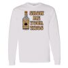 16x20 PRINT AREA Heavy Cotton™ Long Sleeve T-Shirt Thumbnail