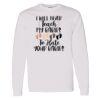 16x20 PRINT AREA Heavy Cotton™ Long Sleeve T-Shirt Thumbnail