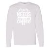 16x20 PRINT AREA Heavy Cotton™ Long Sleeve T-Shirt Thumbnail