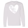 16x20 PRINT AREA Heavy Cotton™ Long Sleeve T-Shirt Thumbnail