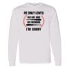 16x20 PRINT AREA Heavy Cotton™ Long Sleeve T-Shirt Thumbnail