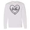 16x20 PRINT AREA Heavy Cotton™ Long Sleeve T-Shirt Thumbnail