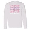 16x20 PRINT AREA Heavy Cotton™ Long Sleeve T-Shirt Thumbnail