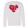 16x20 PRINT AREA Heavy Cotton™ Long Sleeve T-Shirt Thumbnail