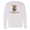 16x20 PRINT AREA Heavy Cotton™ Long Sleeve T-Shirt Thumbnail