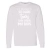 16x20 PRINT AREA Heavy Cotton™ Long Sleeve T-Shirt Thumbnail