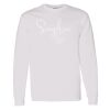 16x20 PRINT AREA Heavy Cotton™ Long Sleeve T-Shirt Thumbnail