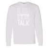 16x20 PRINT AREA Heavy Cotton™ Long Sleeve T-Shirt Thumbnail