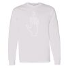 16x20 PRINT AREA Heavy Cotton™ Long Sleeve T-Shirt Thumbnail