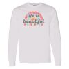 16x20 PRINT AREA Heavy Cotton™ Long Sleeve T-Shirt Thumbnail