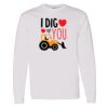 16x20 PRINT AREA Heavy Cotton™ Long Sleeve T-Shirt Thumbnail
