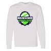 16x20 PRINT AREA Heavy Cotton™ Long Sleeve T-Shirt Thumbnail