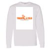 16x20 PRINT AREA Heavy Cotton™ Long Sleeve T-Shirt Thumbnail