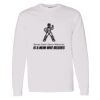 16x20 PRINT AREA Heavy Cotton™ Long Sleeve T-Shirt Thumbnail