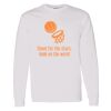16x20 PRINT AREA Heavy Cotton™ Long Sleeve T-Shirt Thumbnail