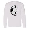 16x20 PRINT AREA Heavy Cotton™ Long Sleeve T-Shirt Thumbnail