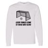 16x20 PRINT AREA Heavy Cotton™ Long Sleeve T-Shirt Thumbnail