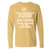 16x20 PRINT AREA Comfort Colors Long Sleeve T-Shirt Thumbnail