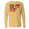 16x20 PRINT AREA Comfort Colors Long Sleeve T-Shirt Thumbnail
