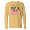 16x20 PRINT AREA Comfort Colors Long Sleeve T-Shirt Thumbnail