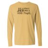16x20 PRINT AREA Comfort Colors Long Sleeve T-Shirt Thumbnail