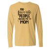 16x20 PRINT AREA Comfort Colors Long Sleeve T-Shirt Thumbnail