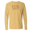 16x20 PRINT AREA Comfort Colors Long Sleeve T-Shirt Thumbnail