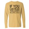 16x20 PRINT AREA Comfort Colors Long Sleeve T-Shirt Thumbnail