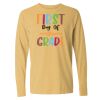 16x20 PRINT AREA Comfort Colors Long Sleeve T-Shirt Thumbnail