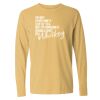 16x20 PRINT AREA Comfort Colors Long Sleeve T-Shirt Thumbnail