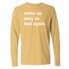 16x20 PRINT AREA Comfort Colors Long Sleeve T-Shirt Thumbnail