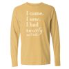 16x20 PRINT AREA Comfort Colors Long Sleeve T-Shirt Thumbnail