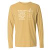 16x20 PRINT AREA Comfort Colors Long Sleeve T-Shirt Thumbnail