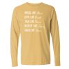 16x20 PRINT AREA Comfort Colors Long Sleeve T-Shirt Thumbnail