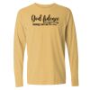 16x20 PRINT AREA Comfort Colors Long Sleeve T-Shirt Thumbnail