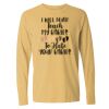 16x20 PRINT AREA Comfort Colors Long Sleeve T-Shirt Thumbnail