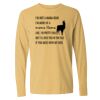 16x20 PRINT AREA Comfort Colors Long Sleeve T-Shirt Thumbnail