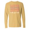 16x20 PRINT AREA Comfort Colors Long Sleeve T-Shirt Thumbnail