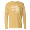16x20 PRINT AREA Comfort Colors Long Sleeve T-Shirt Thumbnail