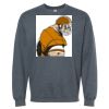 16x20 PRINT AREA Softstyle® Midweight Crewneck Sweatshirt Thumbnail